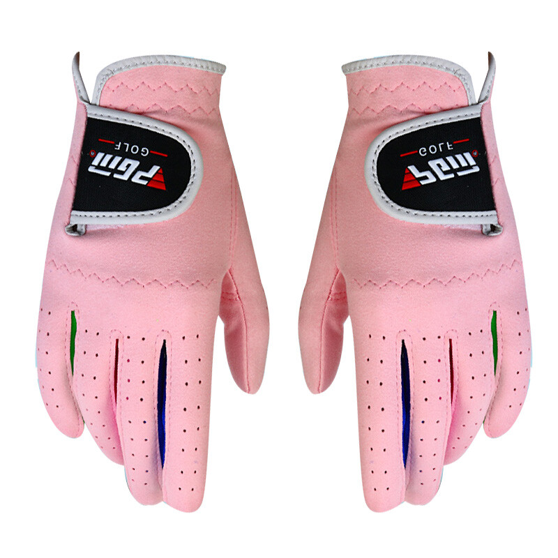 PGM兒童高爾夫手套 粉色款，16號，運動場館服務新選擇