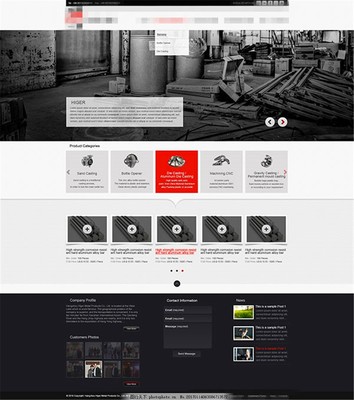 機(jī)械企業(yè)網(wǎng)頁設(shè)計(jì) 工業(yè)美學(xué)與用戶體驗(yàn)的融合之道